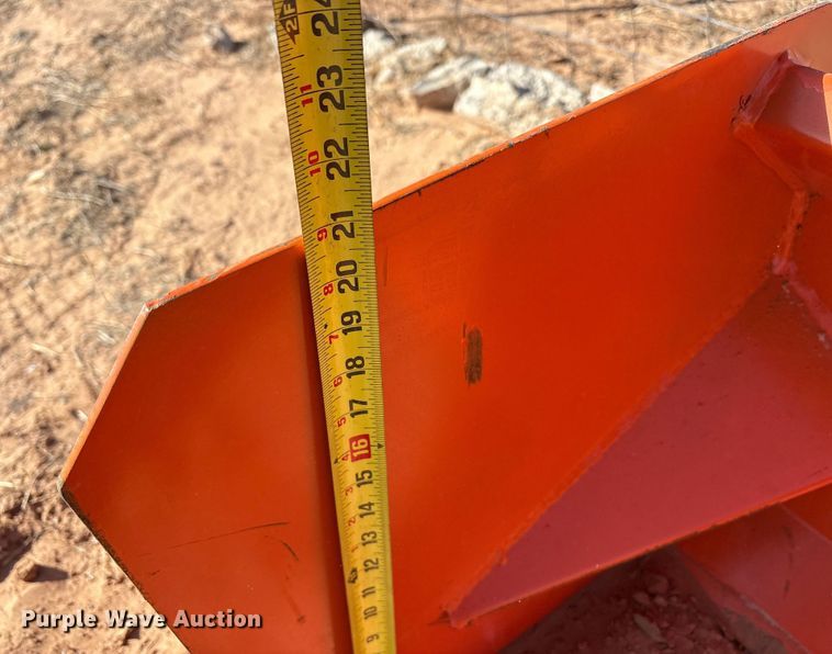 image for item EF6309 Compact utility loader snow pusher