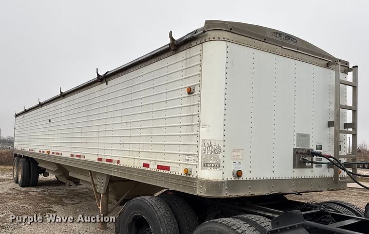 image for item EN0180 1997 Timpte Super hopper grain trailer