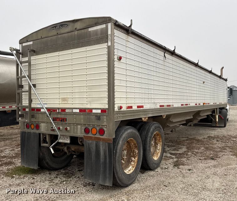 image for item EN0180 1997 Timpte Super hopper grain trailer