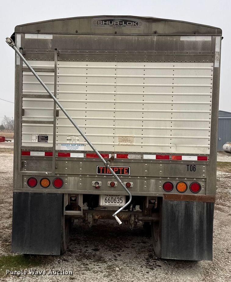 image for item EN0180 1997 Timpte Super hopper grain trailer