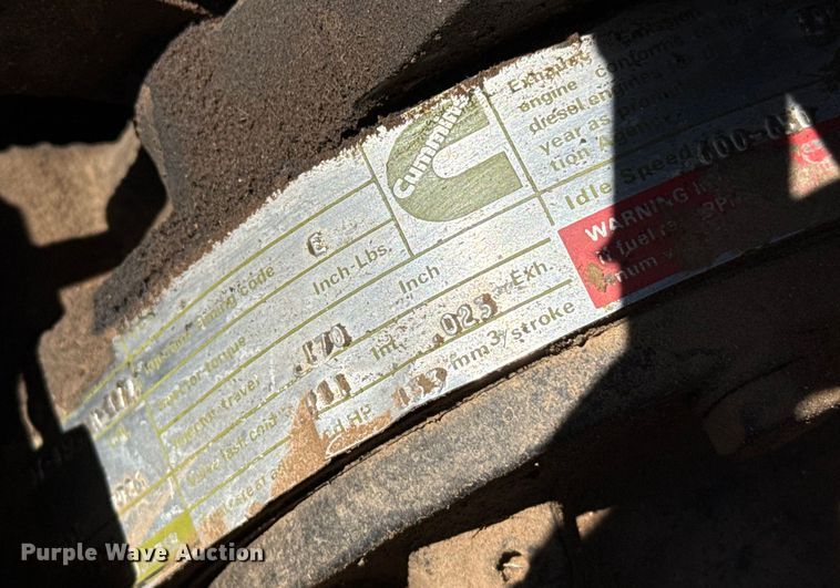 image for item EP2728 1985 AM General M931A1 feed mixer truck