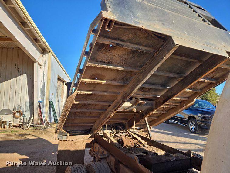 image for item ET1112 2013 GMC Sierra 3500HD bale bed pickup truck