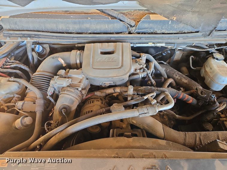 image for item ET1112 2013 GMC Sierra 3500HD bale bed pickup truck