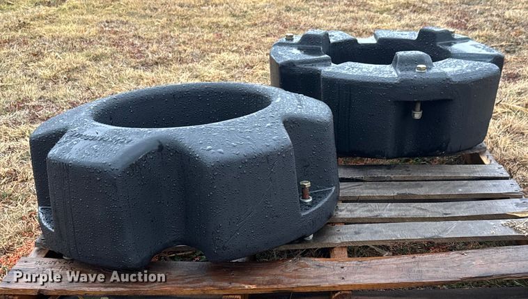 image for item ET4153 (2) tractor wheel weights
