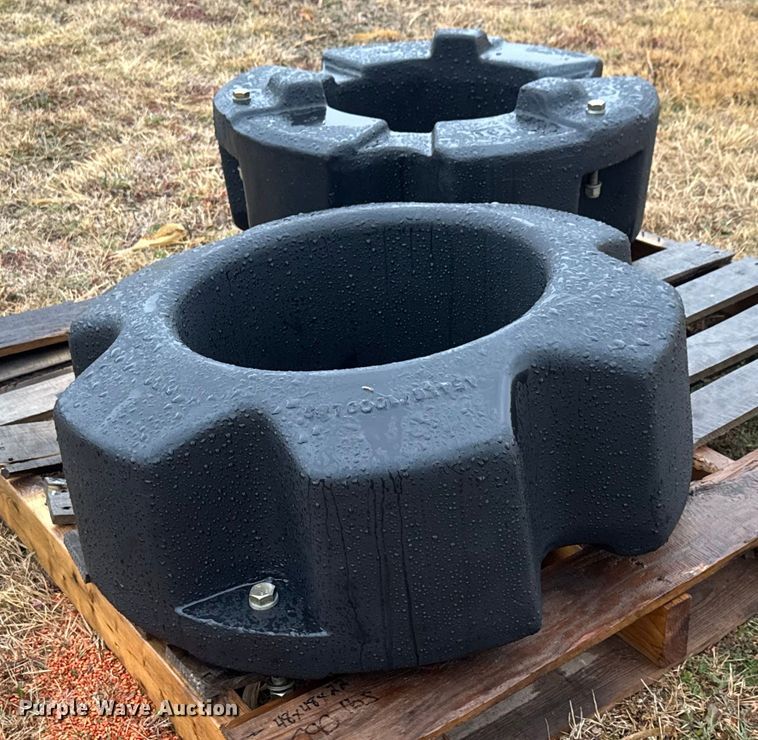 image for item ET4153 (2) tractor wheel weights