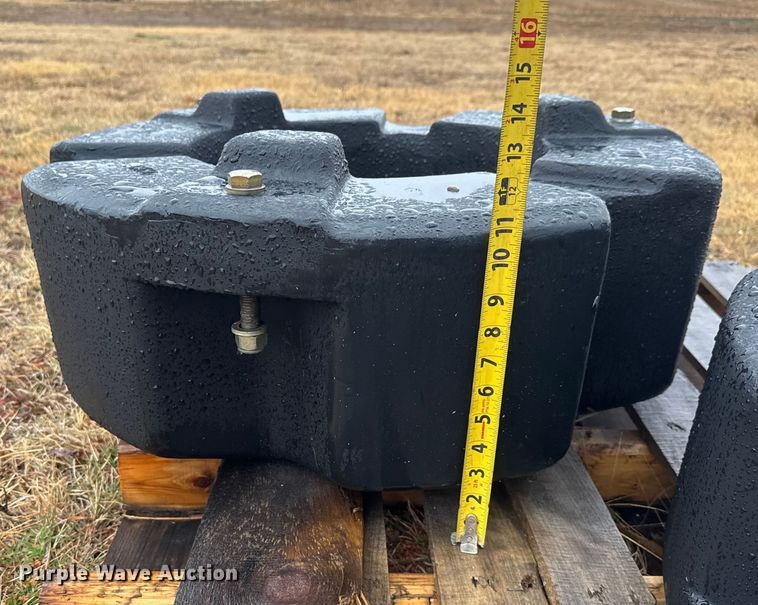 image for item ET4153 (2) tractor wheel weights