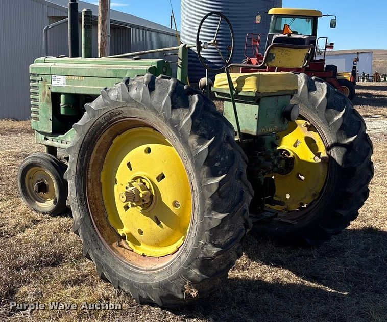 image for item FG1763 1952 John Deere A tractor
