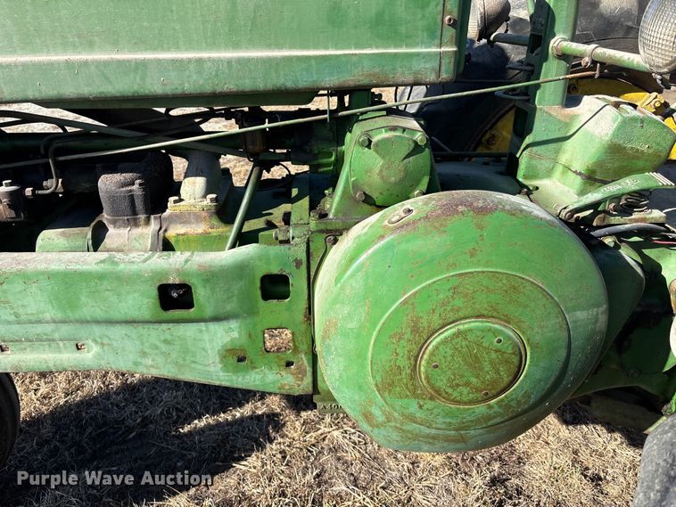 image for item FG1763 1952 John Deere A tractor