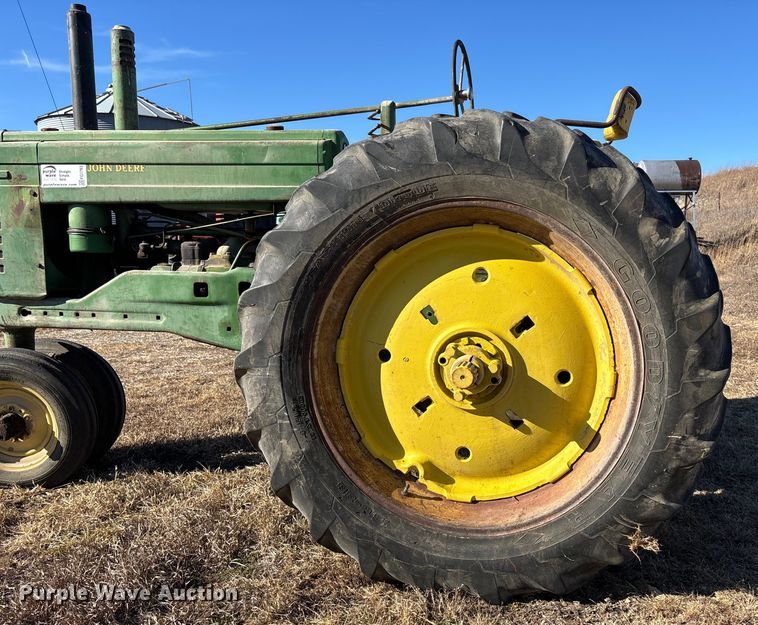 image for item FG1763 1952 John Deere A tractor