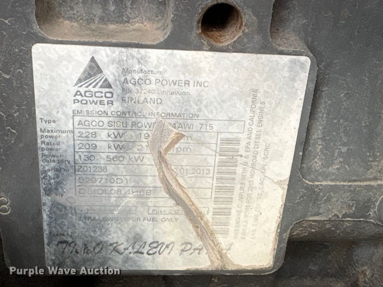 image for item FG2526 2013 Rogator RG900 sprayer