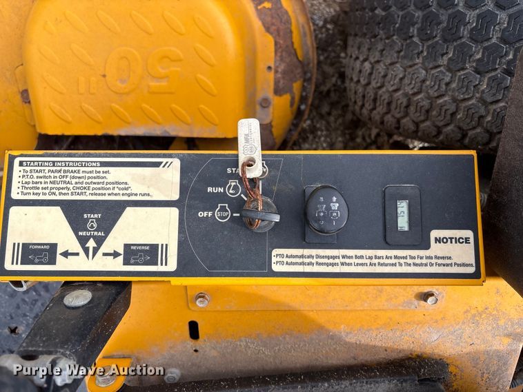 image for item FG2527 2007 Cub Cadet Z-Force ZTR lawn mower