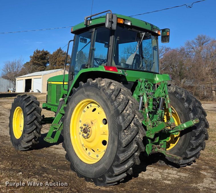 image for item FI0780 1998 John deere 7410 MFWD tractor