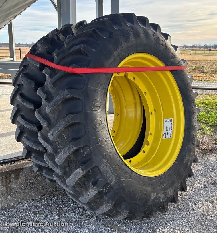 image for item FI1602 (2) Firestone 480/80R38 tires