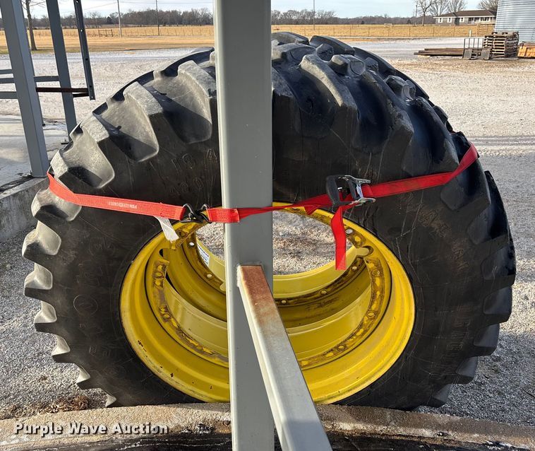 image for item FI1602 (2) Firestone 480/80R38 tires