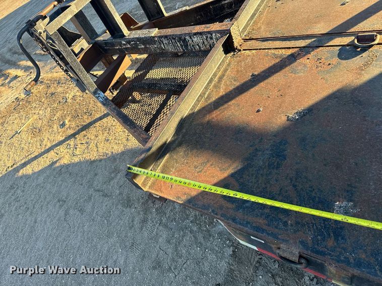 image for item NN9510 1993 Big Tex equipment trailer