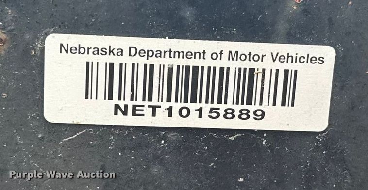 image for item NN9510 1993 Big Tex equipment trailer