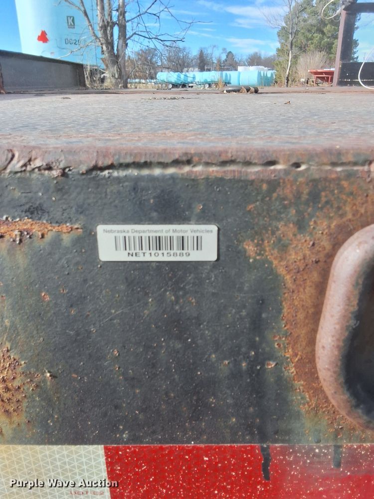 image for item NN9510 1993 Big Tex equipment trailer