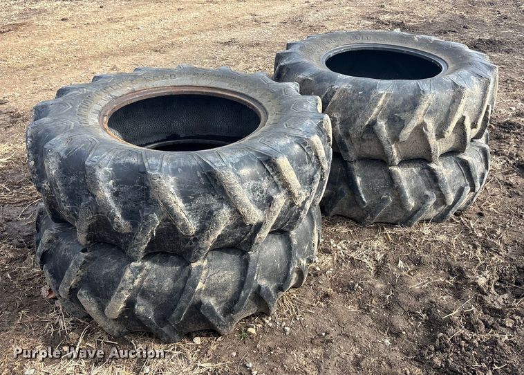 image for item OE9307 Firestone tires (4) Firestone 14.9-24 tires