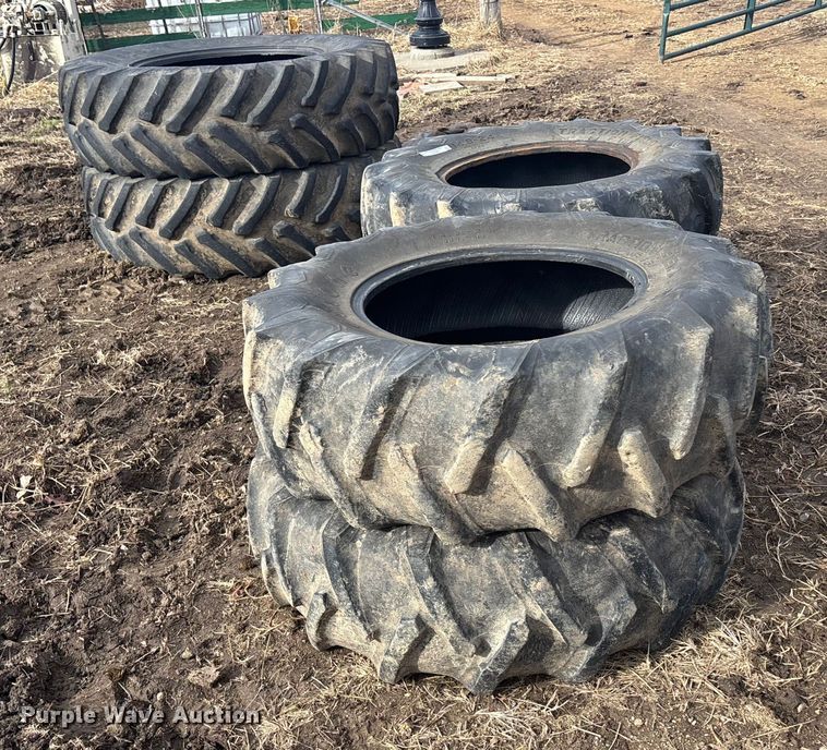 image for item OE9307 Firestone tires (4) Firestone 14.9-24 tires