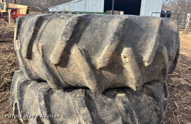 image for item OE9307 Firestone tires (4) Firestone 14.9-24 tires