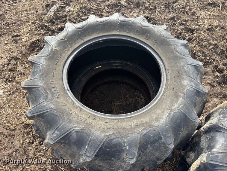 image for item OE9307 Firestone tires (4) Firestone 14.9-24 tires