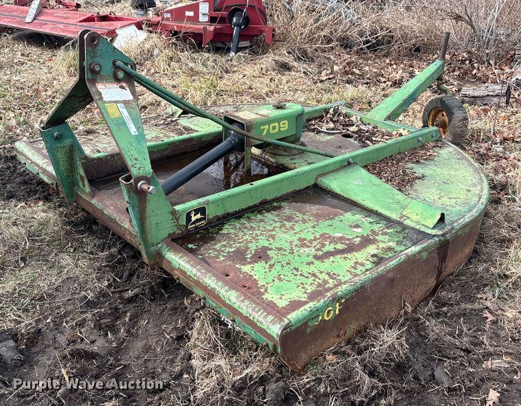 image for item OE9313 John Deere 709 rotary mower