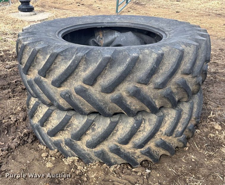 image for item OE9318 (2) Armstrong 18.4R34 tires