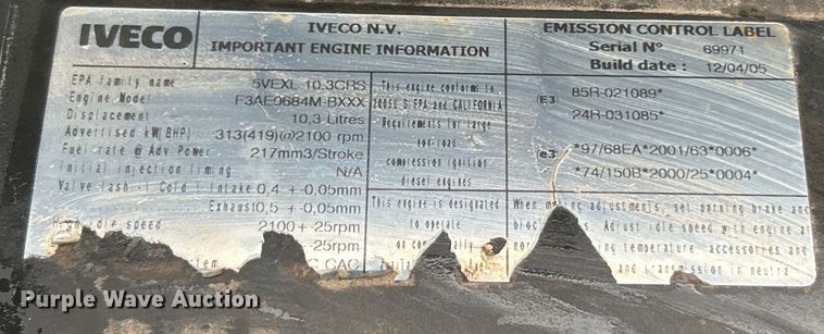 image for item YA1792 2005 Case IH 8010 Axial-Flow RWA combine