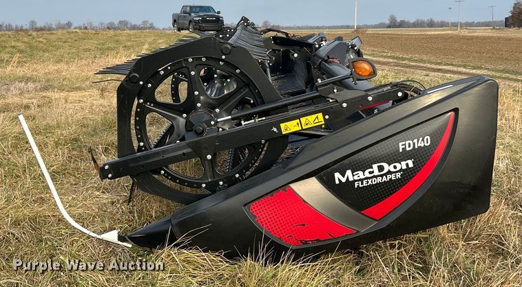 image for item YA1837 2021 MacDon FD140 flex draper head