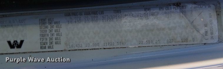 image for item YA1842 2016 Western Star 4700 feed mixer truck