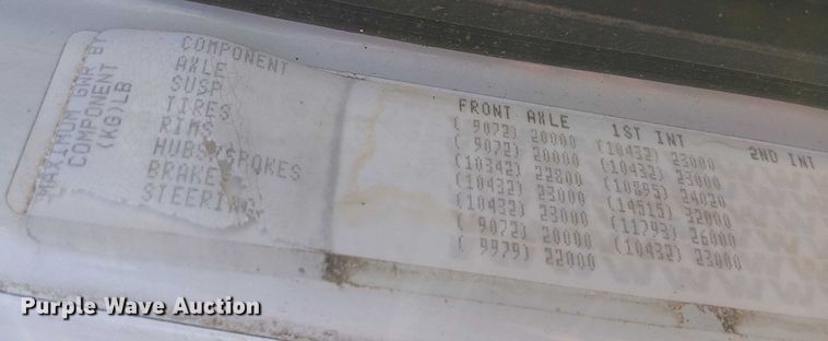 image for item YA1842 2016 Western Star 4700 feed mixer truck