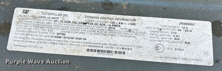 image for item YA1876 Claas Lexion 740 combine