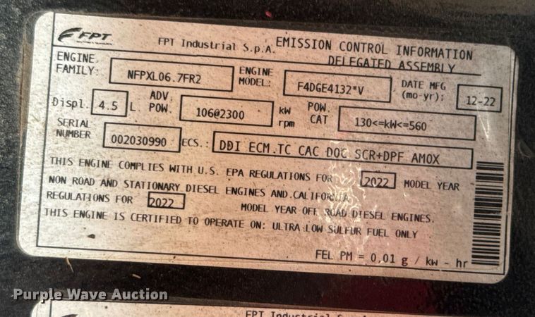 image for item YA1893 2023 Case IH MAXXUM 115 MFWD tractor