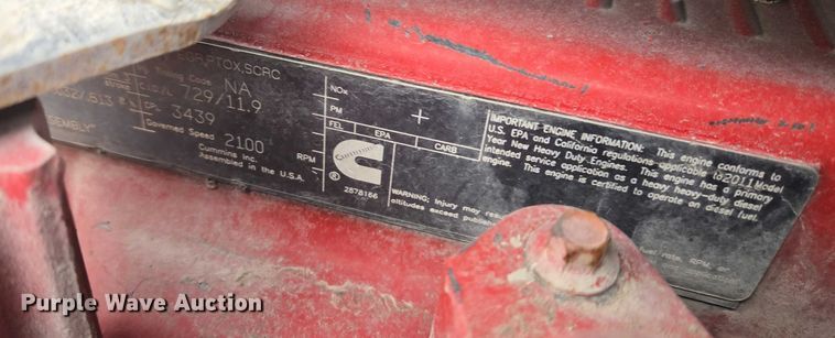 image for item EB1213 2012 Kenworth T800 truck cab and chassis