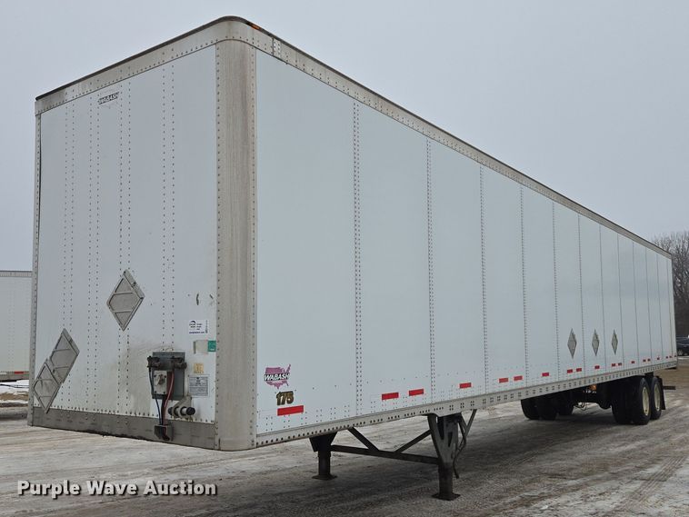 image for item EB1214 2017 Wabash Vans dry van trailer