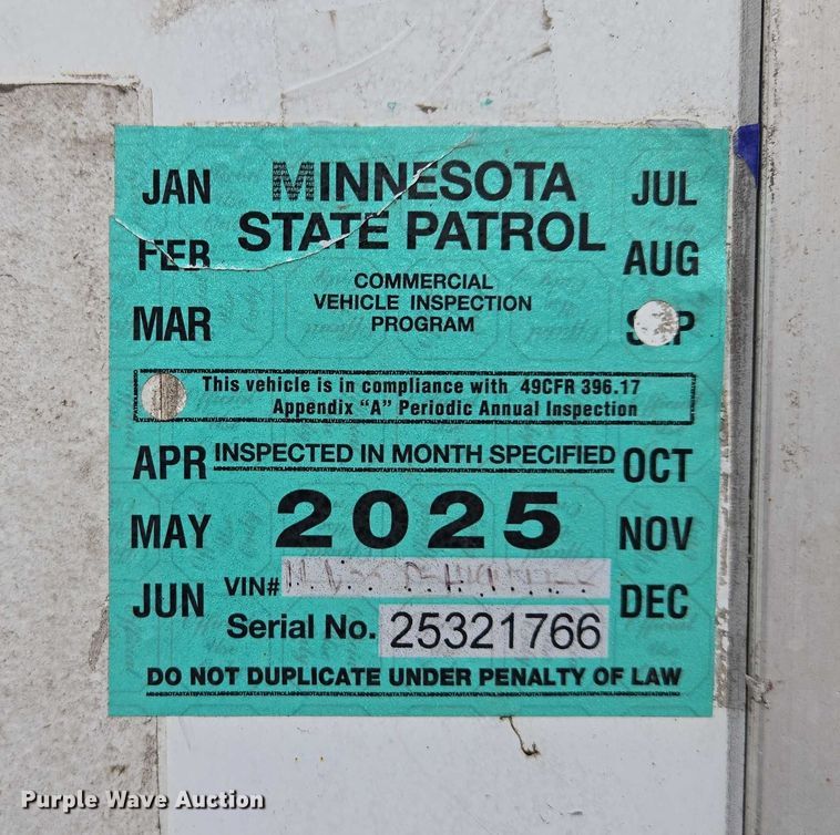 image for item EB1214 2017 Wabash Vans dry van trailer