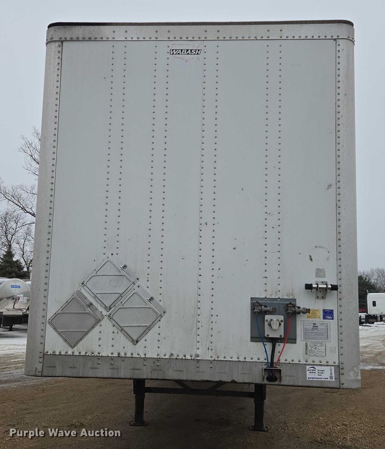 image for item EB1217 2017 Wabash Vans Dry Van Duraplate dry van trailer