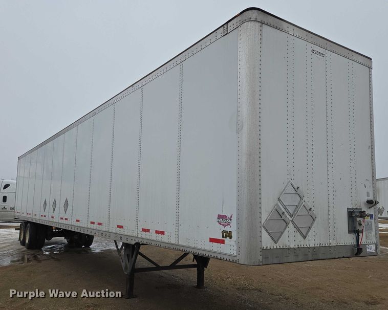 image for item EB1217 2017 Wabash Vans Dry Van Duraplate dry van trailer