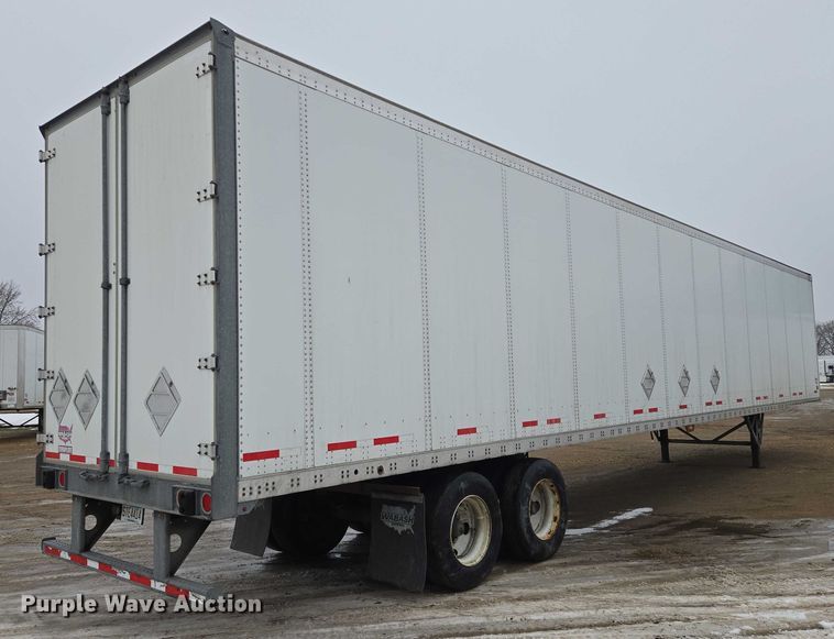 image for item EB1217 2017 Wabash Vans Dry Van Duraplate dry van trailer