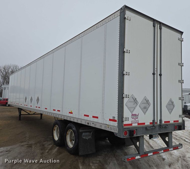 image for item EB1217 2017 Wabash Vans Dry Van Duraplate dry van trailer