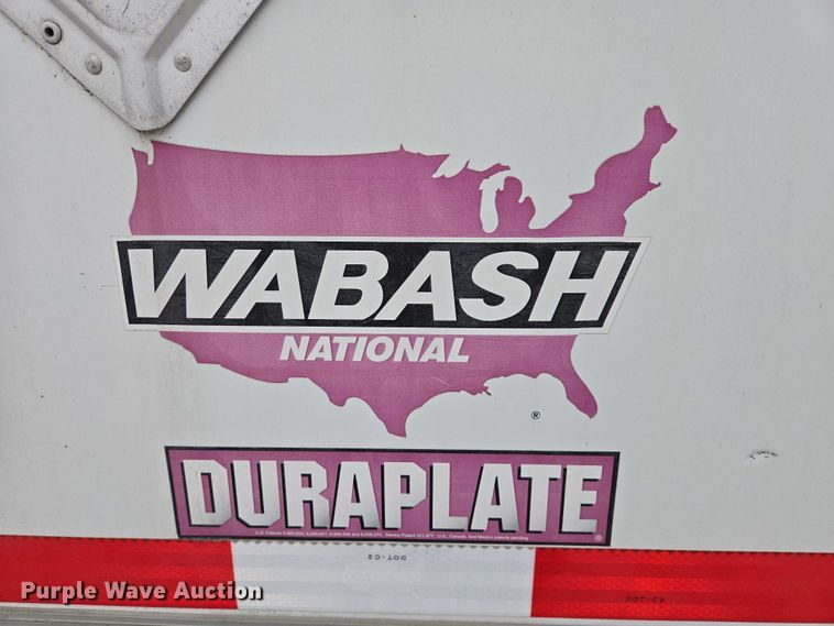 image for item EB1217 2017 Wabash Vans Dry Van Duraplate dry van trailer