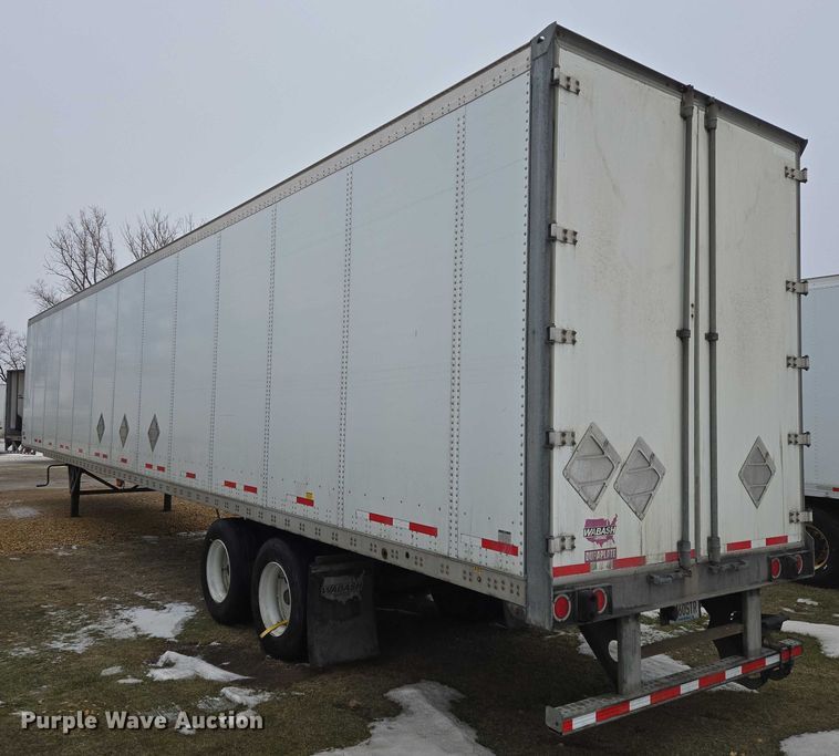 image for item EB1218 2017 Wabash Vans Dry Van Duraplate dry van trailer
