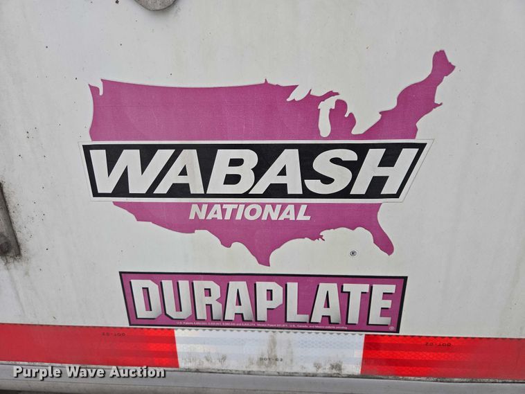 image for item EB1218 2017 Wabash Vans Dry Van Duraplate dry van trailer