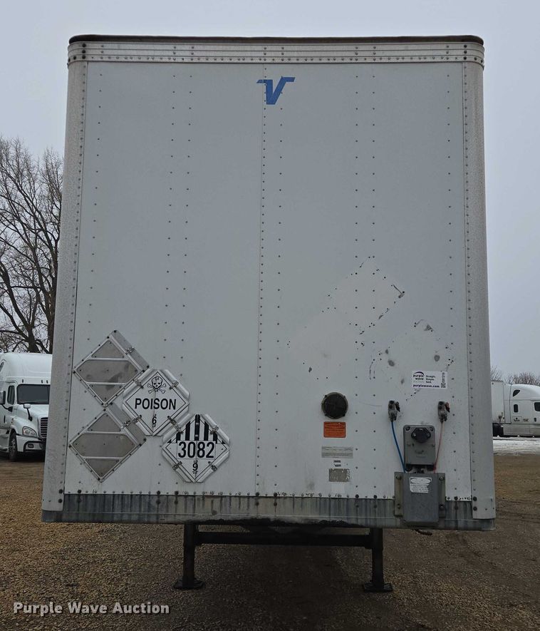 image for item EB1219 2013 Vanguard National Trailer Corporation VIP 4000 dry van trailer