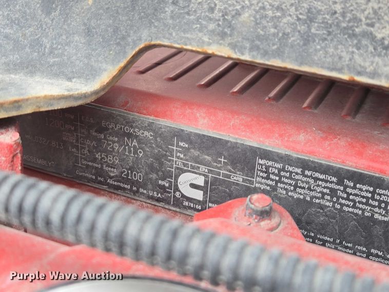 image for item EB1221 2016 Kenworth T800 box truck