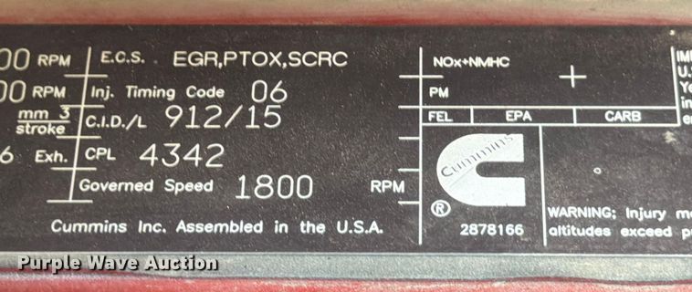 image for item ED5091 2019 International LT625 semi truck