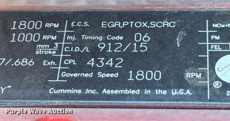 image for item ED5094 2019 International LT625 semi truck