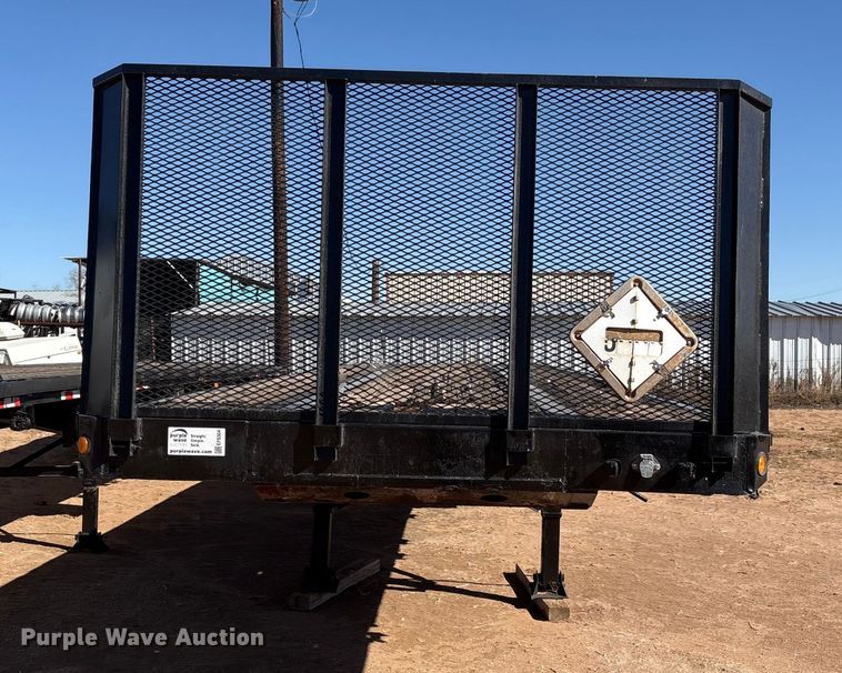 image for item EF6304 1999 Fountaine flatbed trailer