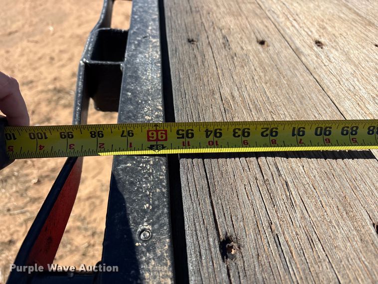 image for item EF6304 1999 Fountaine flatbed trailer