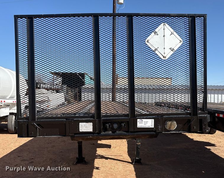 image for item EF6305 1987 Trailermobile flatbed trailer